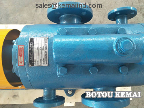 Screw Bitumen Pump With Heating Jacketed Manufacturer In China
