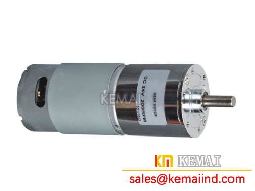 Geared DC Motor - 12V 24V - CHINA KEMAIIND