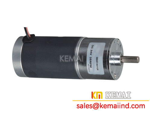 DC 25W 12V/24V Geared Motor 15~470RPM