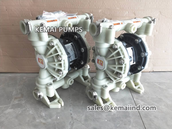 Plastic diaphragm pump